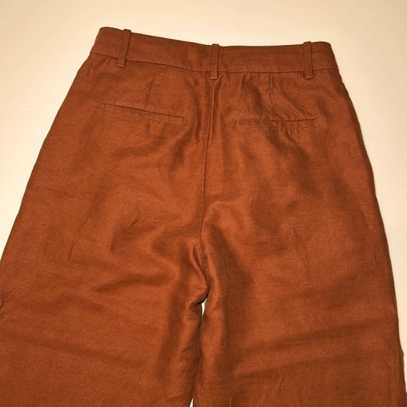 Aritzia Orange/Copper/Rust Effortless Pant - Picture 4 of 8